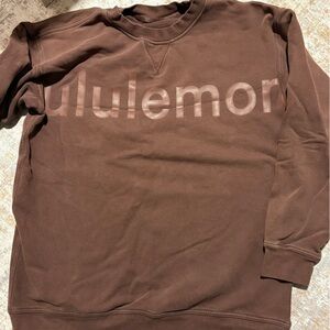Lululemon Brown Sweatshirt